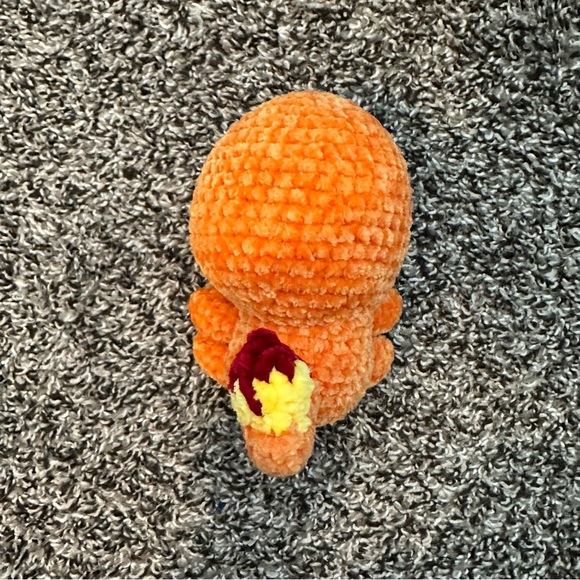 Crochet Charmander Plush - Picture 4 of 4